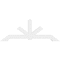 Ekena Millwork Vanguard Architectural Grade PVC Gable Bracket, 96"W x 36"H x 4"D x 6"F, 9/12 Pitch GBP096X36X0406VAN00 - alternate 2
